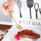 thumbnail image 4 of Cuchillo, Tenedor, Cuchara, Juego de Vajilla, Juego de Fiesta (Negro, 8 Piezas), 4 of 5