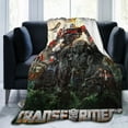 thumbnail image 6 of Transformers Blanket, Super Soft Throw Blanket, Cozy Flannel Blankets For Boys Girls, Warm Blankets For Couch Sofa Bed, 60"X50", 6 of 9