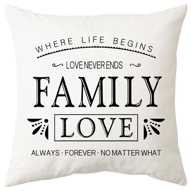 Casa 1PC almohada del día de San valentcaso de almohada decoralmohada creativa
