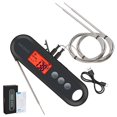 thumbnail image 1 of INKBIRD Instant Read Meat Thermometer, IHT-2XP, Rechargeable Digital Cooking Thermometer with Calibration, Magnet, Backlight (with Two External Probes), 1 of 6