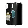 thumbnail image 2 of DistinctInk MagSafe Tough Case for Apple iPhone 13 Mini (5.4" Screen) - Diamonds Are a Girl's Best Friend - Tempered Glass Back, 2 of 6