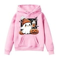 thumbnail image 5 of Ccpelsie Kids Hoodies for Boys Fall Winter Pullover Toddler Warm Hooded Sweatshirt Active Shirts(Pink,8-9 Years), 5 of 5