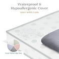 thumbnail image 4 of Delta Children Twinkle Galaxy Breathable Crib Mattress and Toddler Mattress - Breathable Cover and Fiber Core, Machine Washable Cover, Waterproof, 7 Year Warranty, A, 4 of 10