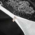 thumbnail image 3 of Homewish Hippie Tree of Life Twin Duvet Cover, Cosmos Stars Moon Sun Twin Bedding, White Black, Black Reversible 2-Piece, 1 Duvet Cover and 1 Pillowcase, 3 of 5