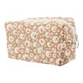 thumbnail image 1 of Ofertas Únicas 1 Pc Bolsa de Maquillaje Portátil para Mujeres Cereza para Viajes Vacaciones Bodas Camping Algodón Marrón, 1 of 3