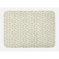 thumbnail image 1 of Dandelions Bath Mat, Floral Composition with Blowball Abstract Spring Season Illustration, Non-Slip Plush Mat Bathroom Kitchen Laundry Room Decor, 29.5 X 17.5 Inches, Beige Taupe Fern Green, Ambesonne, 1 of 2
