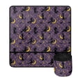 thumbnail image 2 of HELLHERO Halloween Moon Pattern Design Sewing Machine Pad Soft Anti-Dust Storage Bag for Friend Family Gift Sewing Machine Table, 2 of 5