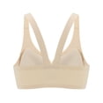 thumbnail image 2 of Bra Front Button Closure Straps Adjustable Bralette Seamless bras, 2 of 5