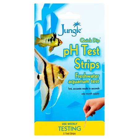 Jungle Quick Dip pH Freshwater Testing Strips, (Best Aquarium Test Strips)
