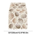 thumbnail image 3 of Nmdmisc Happy Easter Table Runner (12.9x90.5) - Neutral Egg Runner Design - Easter Party Decoration Supplies - Spring Table Decor for Indoor & Outdoor Home Party, 3 of 6