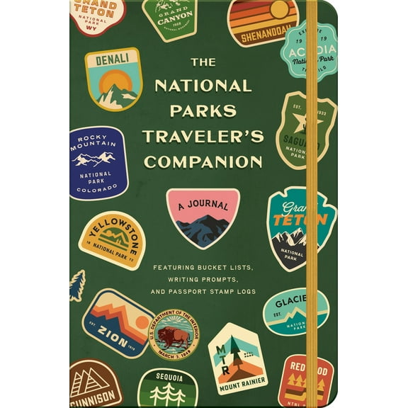 Pre-Owned The National Parks Traveler's Companion: A Journal Featuring Bucket Lists, Writing Prompts, and Passport Stamp Logs (Paperback) 0593797744 9780593797747