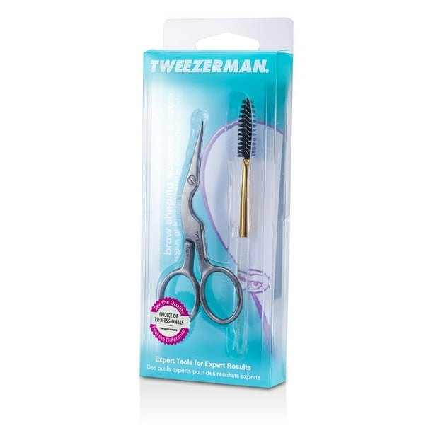 Tweezerman Tweezerman Stainless Brow Shaping Scissors & Brush