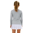 thumbnail image 4 of Kids Rash Guard Shirt UPF 50+ Quick Dry Sun Shirts Long Sleeve Athletic Tops Workout Tees with Pockets for Boys and Girls 4-15 Years, 4 of 6