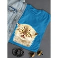 thumbnail image 3 of Scared Kitten T-Shirt Women -Kayomi Harai Designs, Female 5X-Large, 3 of 4