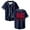 Navy, variant on Jey Uso Yeet Bloodline Baseball Jersey Short Sleeve Button-up Shirts Women Men Streetwear Tee
