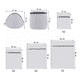 thumbnail image 5 of Set De 10 Malla Bolsas De Lavandería Para Lavadora Para Ropa Malubero Blanco, 5 of 5
