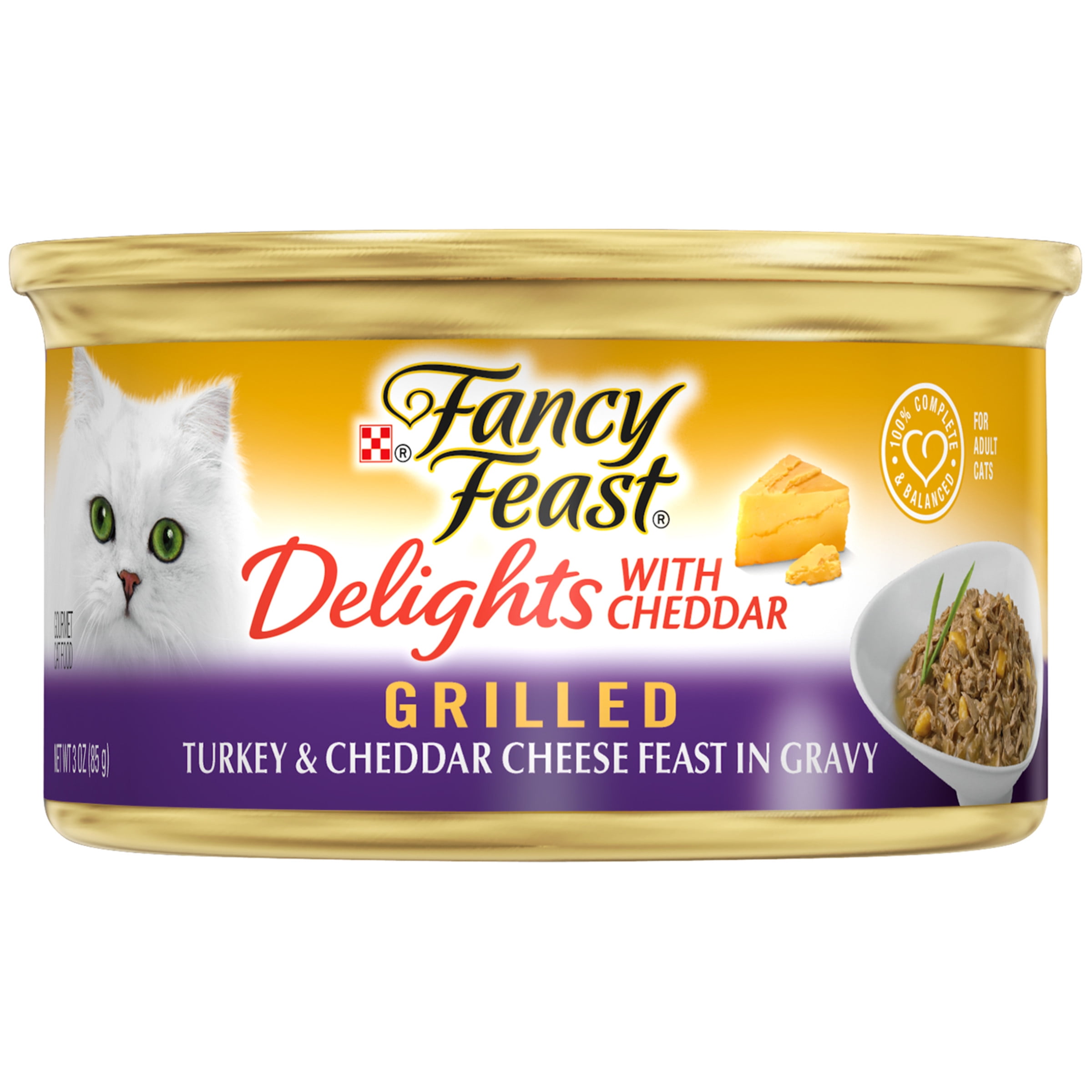 Fancy feast sale with cheese