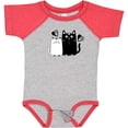 thumbnail image 3 of Inktastic Valentines Day Cat Couple Girls Baby Bodysuit, 3 of 5