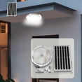 thumbnail image 1 of BELOVING Solar Ceiling Light with Timer with Remote for Living Room Dining Room Patio dia 28cm, 1 of 10