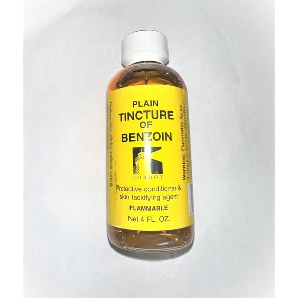 Botella de tintura de benjuí Torbot de 120 ml con brocha aplicadora