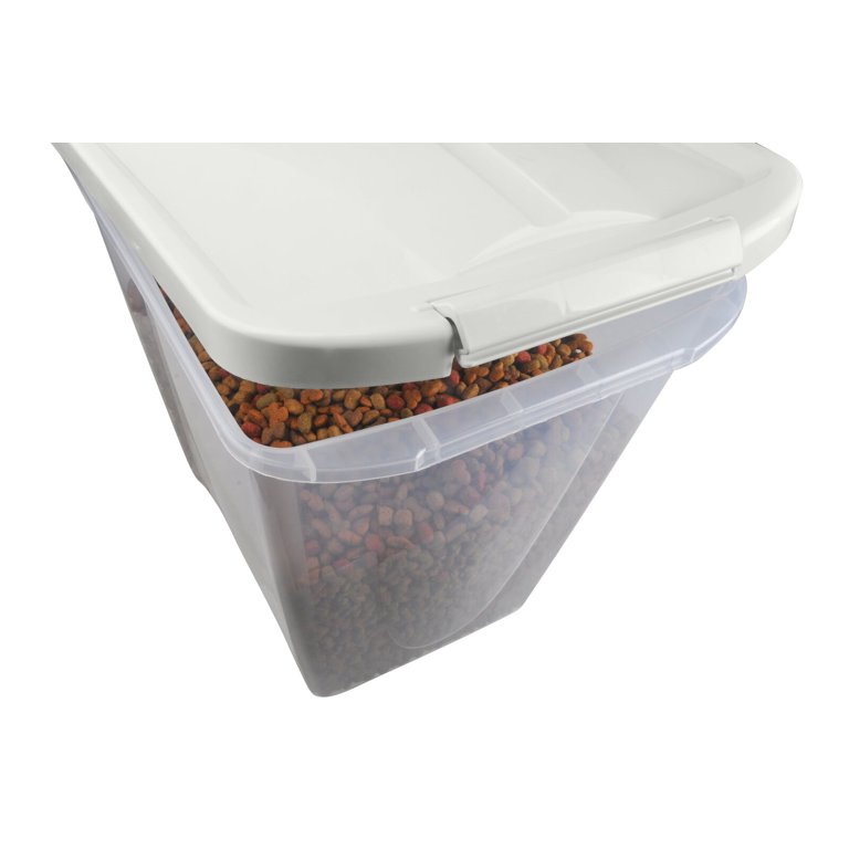 Van Ness 25 lb Dog Food Storage Container on Wheels