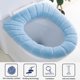 thumbnail image 2 of Cojín para asiento de inodoro para todas las estaciones, 3 piezas, anillo tejido, lavadora de inodoro gruesa, funda para asiento de inodoro, cojín para inodoro, 2 of 5