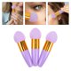 thumbnail image 3 of esponjas de maquillaje angulares con mango, esponja para difuminar base y polvos, esponja de maquillaje portátil reutilizable para retoques en cualquier lugar, 3 of 7