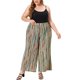 thumbnail image 2 of Pantalón de Salón Agnes Orinda boho palazzo Verde 1X, 2 of 6