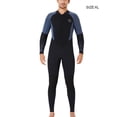 thumbnail image 3 of Naiovety Trajes de neopreno Traje de buceo Traje de neopreno para hombres y mujeres Cuerpo completo Sensación de cuerpo frío Mono para buceo Snorkel Deportes acuáticos Hombre/Gris SG Naiovety OD003627-16, 3 of 5