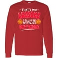 thumbnail image 3 of Inktastic That's My Awesome Grandson out There with Basketballs Long Sleeve T-Shirt, 3 of 5