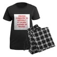 thumbnail image 5 of CafePress - Organic Chemistry Pajamas - Women's Short Sleeve Print T-Shirt and Pants Dark Cotton Pajama Set, 5 of 7