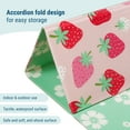 thumbnail image 3 of Wildkin Baby Play Mat - Large Folding Foam Play Mat for Infants, Babies, Toddlers, Waterproof, Double-sided (70" x 59") - Strawberry Patch, 3 of 6