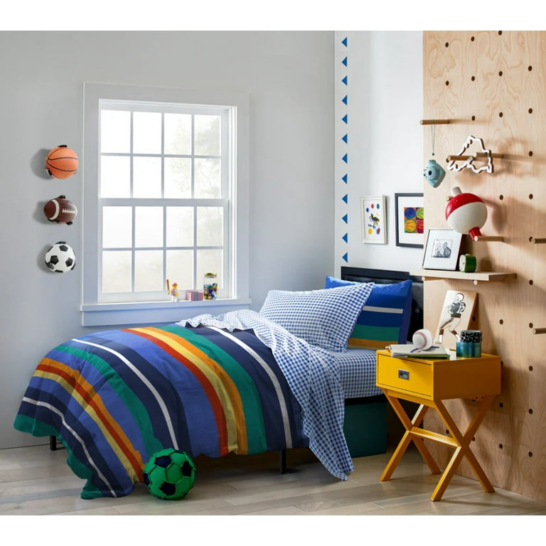 Boys striped bedding online