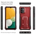 thumbnail image 3 of ExoGuard For Samsung Galaxy A13 5G Case, Phone Case with Screen Protector and Kickstand (Red), 3 of 8
