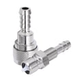 thumbnail image 1 of Miulika Fuel Line Connector 1 Pair Compression Fitting Easy Assembly Fuel Pipe Connector, 1 of 9