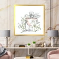 thumbnail image 3 of Designart 'Bouquet of Flowers and Perfume Bottle II' Traditional Framed Art Print, 3 of 4