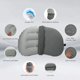 thumbnail image 3 of Almohada inflable ultraligera AIRSPIRIT para acampar con funda lavable, 3 of 7