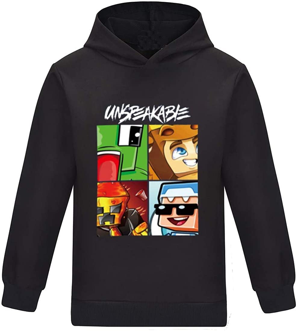 Boy Child Fashion Casual ROBLOX Cartoon Long Sleeve hoodie T-shirt birthday Gift