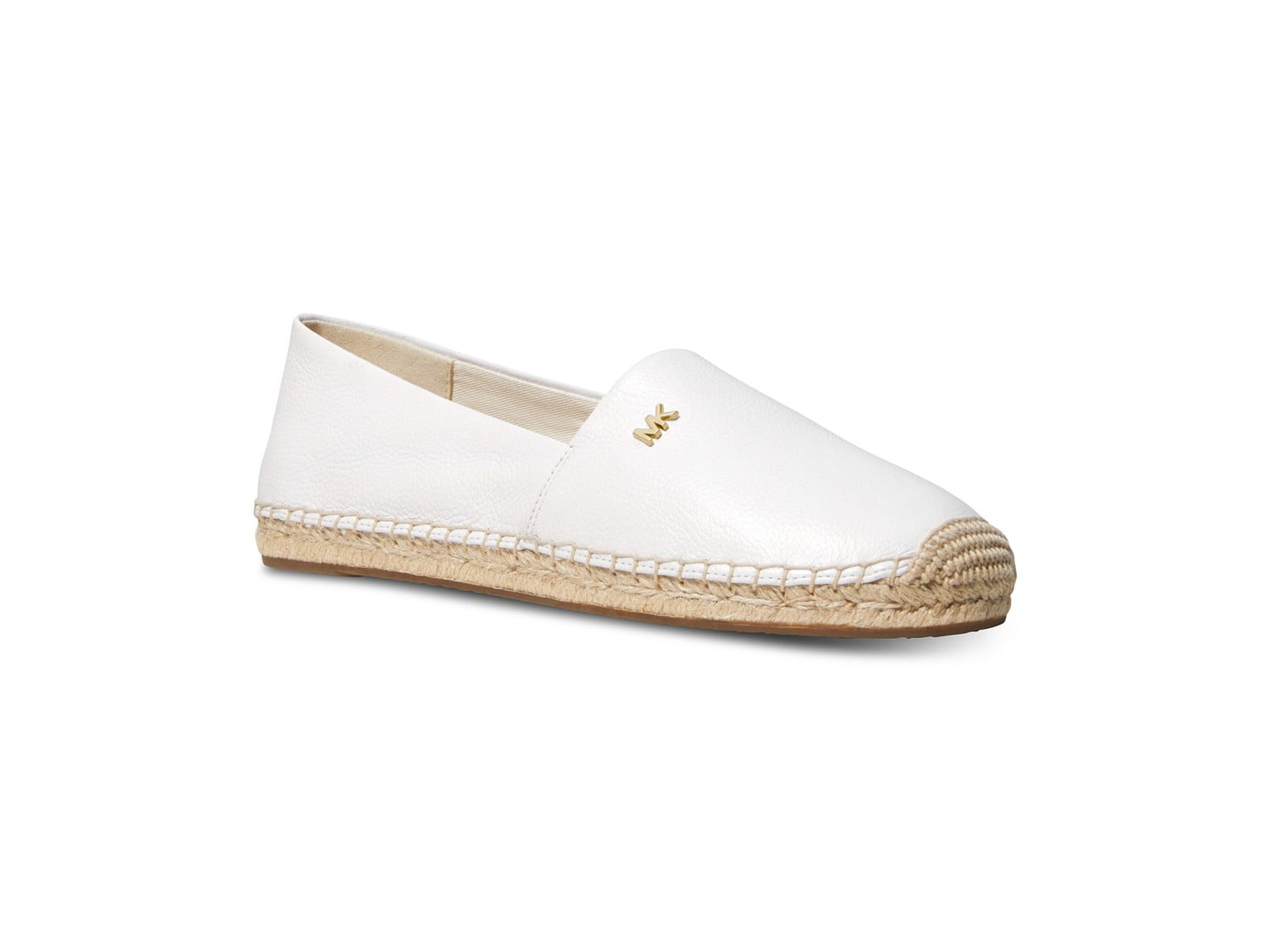 white closed toe espadrilles