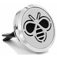 thumbnail image 1 of Difusor aromático para rejilla de aire del auto con diseño de abeja Aromabug, 7 almohadillas y aceite, 1 of 7