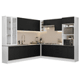 thumbnail image 1 of Cocina Integral Completa Armario de Vidrio Madesa Agata BN 1, 1 of 5