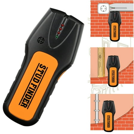 3 in1 Finder Wood Stud Metal Detector Pipe Wire Sensor Wall Scanner Electric LCD