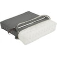thumbnail image 4 of Classic Accessories Montlake Water-Resistant 17 x 17 x 3 Inch Square Outdoor Seat Cushion, Patio Furniture Chair Cushion, Light Charcoal Grey, Outdoor Cushion Cover, 4 of 5