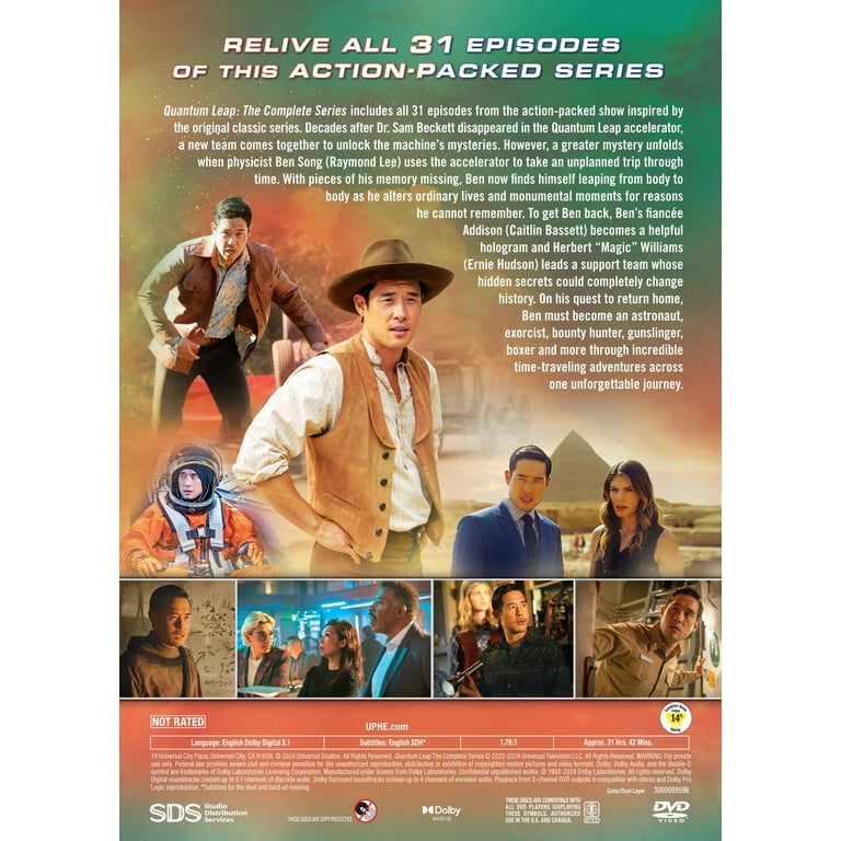 Quantum Leap (2022): Complete Series (DVD), Science Fiction