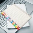 thumbnail image 3 of 12 Sheets Household Notebook Dividers Office Tab Dividers Convenient Binder Tabs Book Accessory, 3 of 8