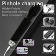 thumbnail image 5 of Visual HD Vagina Endoscope Camera Massager Discreet Rechargeable Massager With LED Lights 20 Vibration Modes Waterproof black, 5 of 5