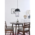 thumbnail image 4 of Living District Forte 1-Light Mid-Century Metal Pendant in Black Finish, 4 of 14