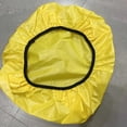 thumbnail image 4 of GARENDE Bike Rear Rack Bag Rain Dustproof Cover for Cargo Pack Commuters Bag Road Bike Carrier Foldable Yellow 14.96inchx8.66inchx7.48inch, 4 of 9