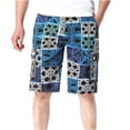 thumbnail image 1 of Birdeem Mens Plus Size Cargo Stripe Shorts Multi-Pockets Relaxed Summer Beach Shorts Pants, 1 of 4