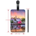 thumbnail image 2 of Seaside Town - Luggage ID Tags / Suitcase Identification Cards - Set of 2, 2 of 5